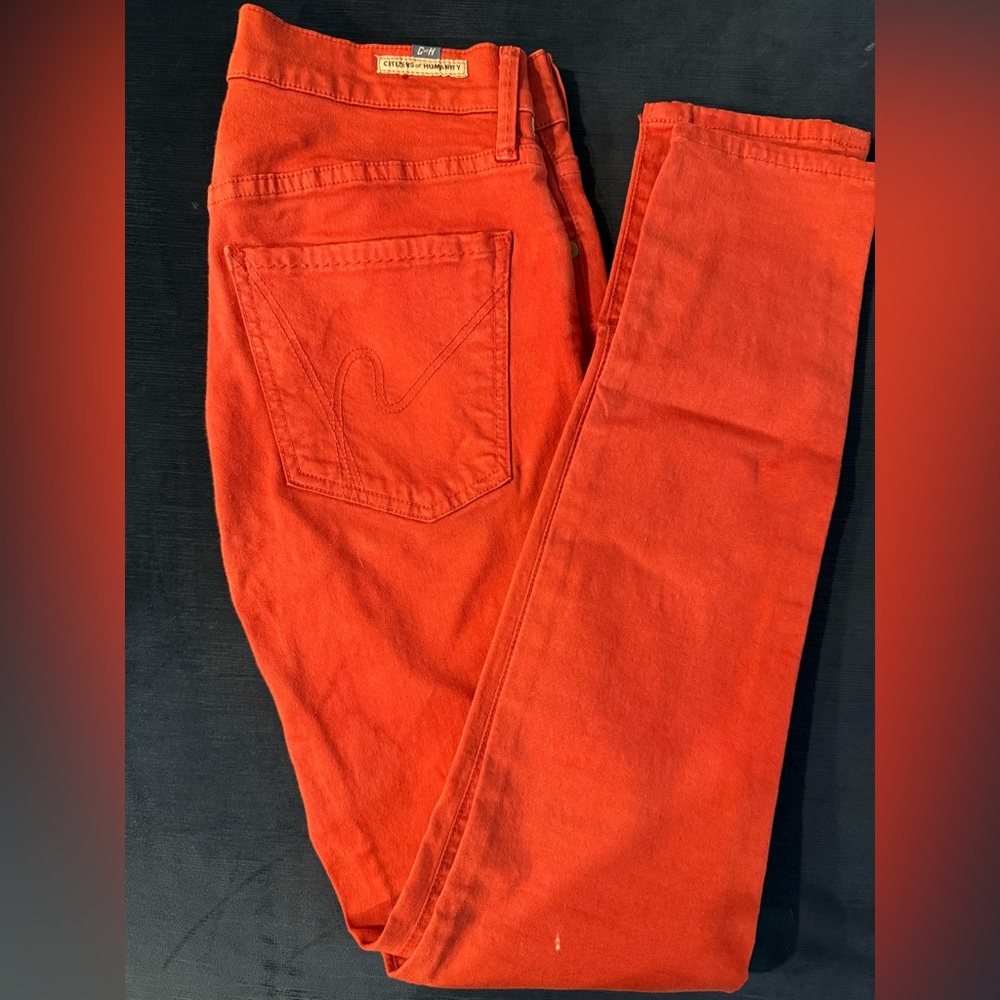 Citizens Of Humanity Rust Red Jeans